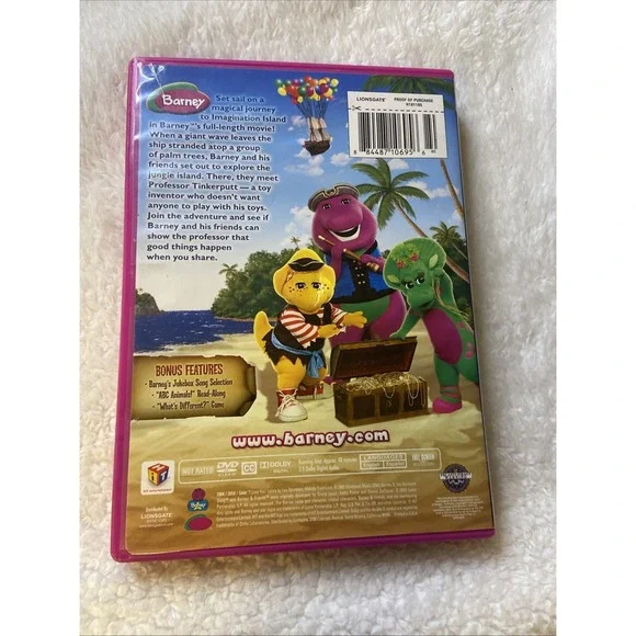 Barney Barneys Imagination Island Dvd 2012 The‎ Movie Hit Entertainment